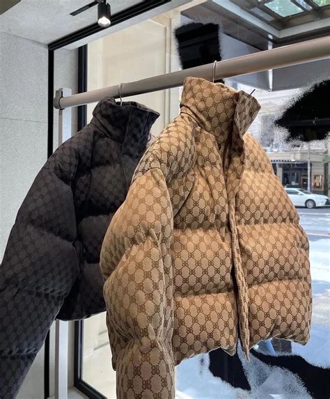 gucci belecaga|Balenciaga Gucci puffer.